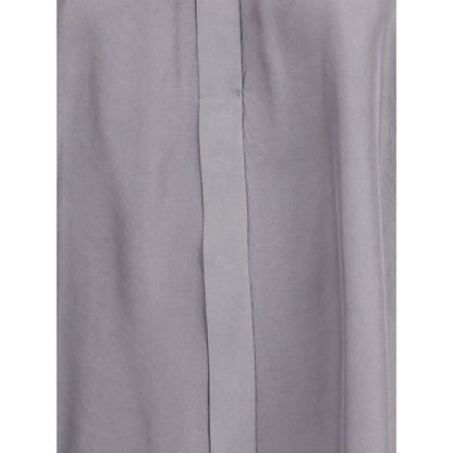 Forte Forte Crater-collar Shirt in Habotai Silk