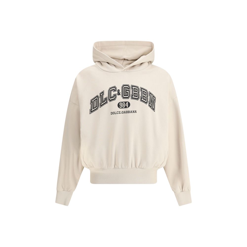 Dolce & Gabbana Printed Hoodie - Bold Urban Elegance