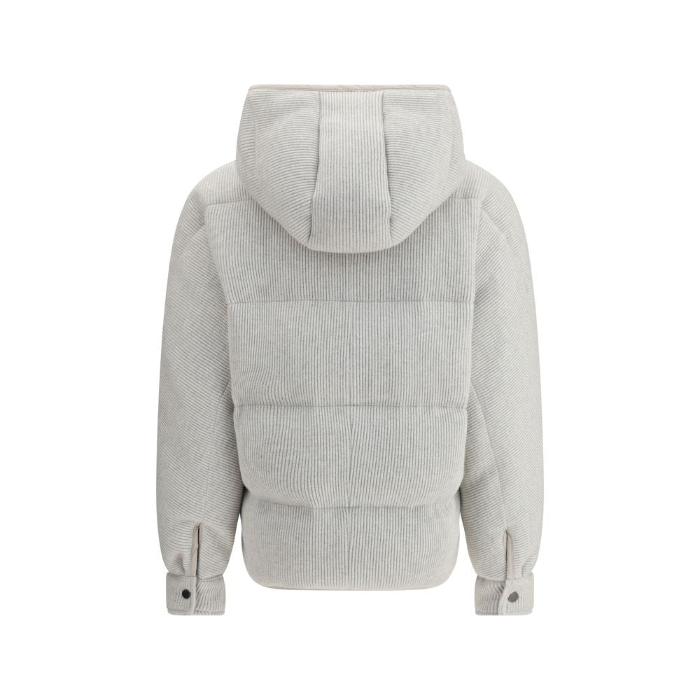 Brunello Cucinelli Lurex Padded Down Jacket