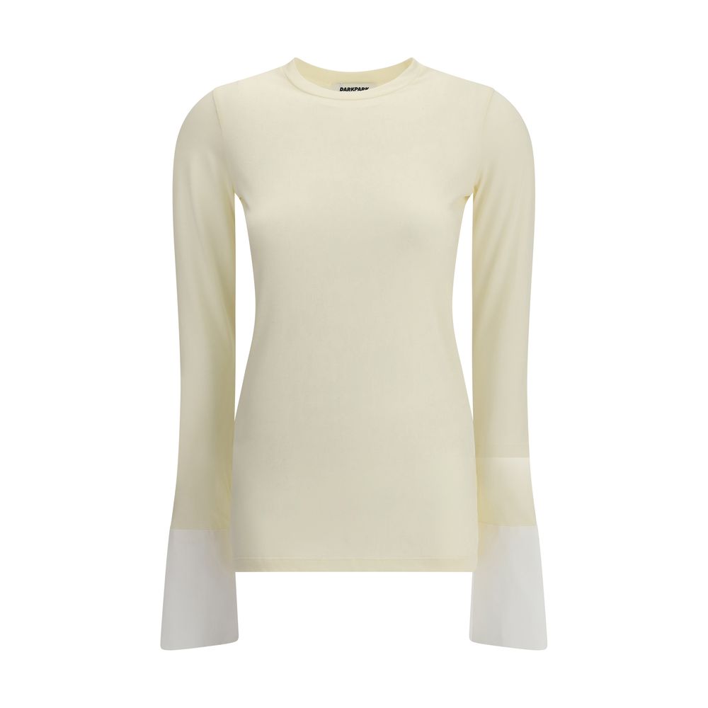 Darkpark Nora Jumper with Buttoned Shirt Cuffs