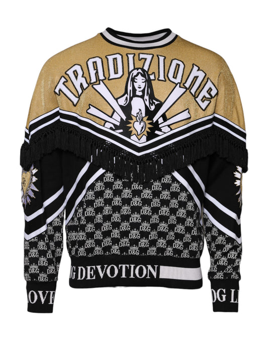 Dolce & Gabbana Multicolor Tradizione E Devotion Sweatshirt