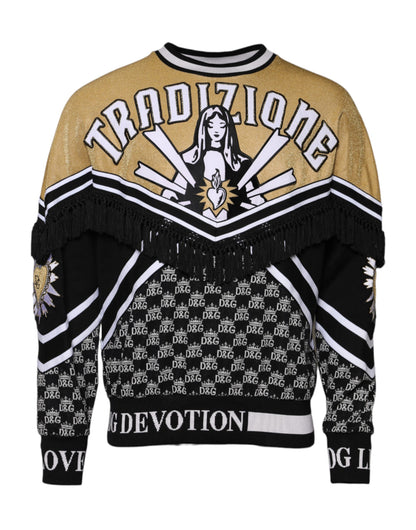 Dolce & Gabbana Multicolor Tradizione E Devotion Sweatshirt