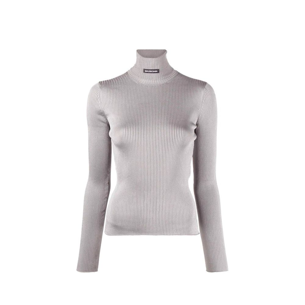 Balenciaga Ribbed Turtleneck Sweater - Redefine Your Wardrobe