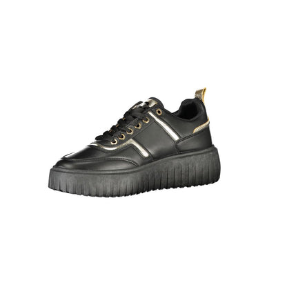 Laura Biagiotti Black Polyester Women's Sneakers