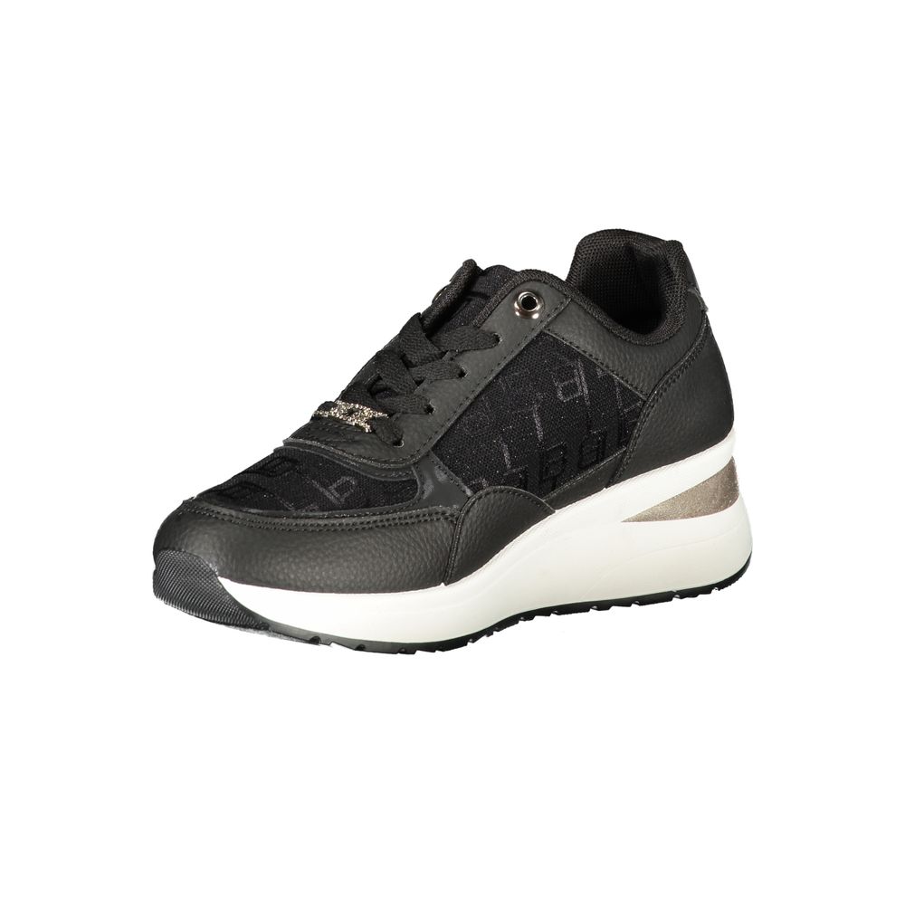 Laura Biagiotti Black Polyester Women Sneaker