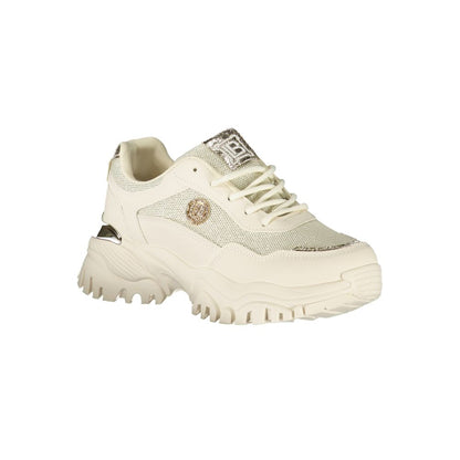 Laura Biagiotti Beige Polyester Women's Sneaker