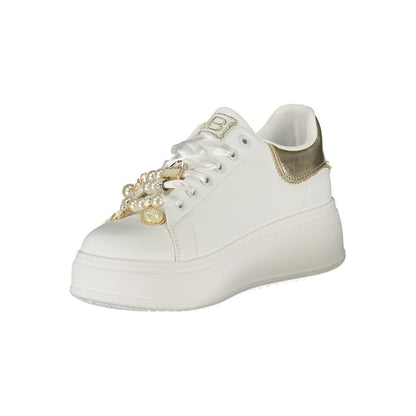 Laura Biagiotti White Polyester Women Sneaker