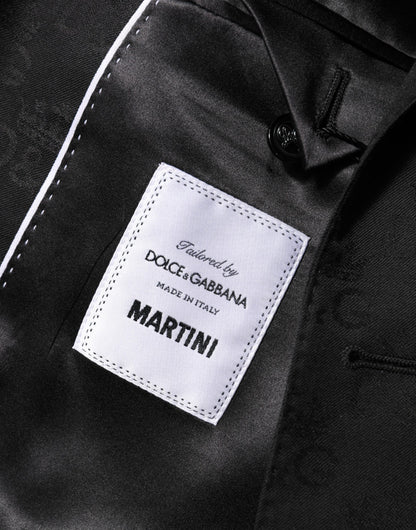 Dolce & Gabbana Black MARTINI 2 Buttons Suit Jacket Blazer