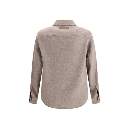 ZEGNA Button Up Overshirt Jacket