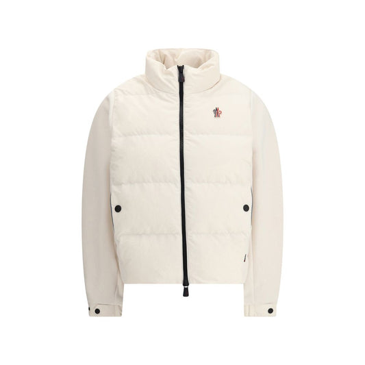 Moncler Grenoble Zip Jacket with Contrast Sleeves