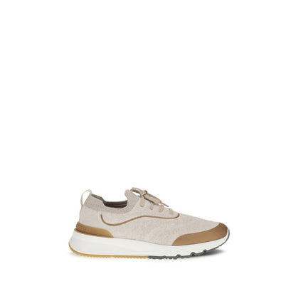 Brunello Cucinelli Techno Cotton Knit Sneakers Runners