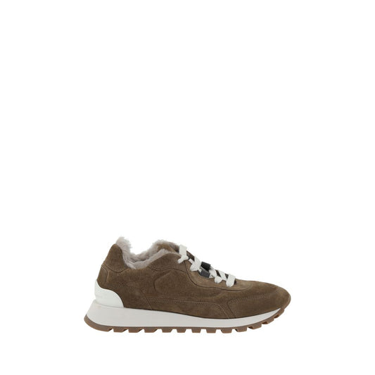 Brunello Cucinelli Leather Sneakers - Elegant Comfort Redefined