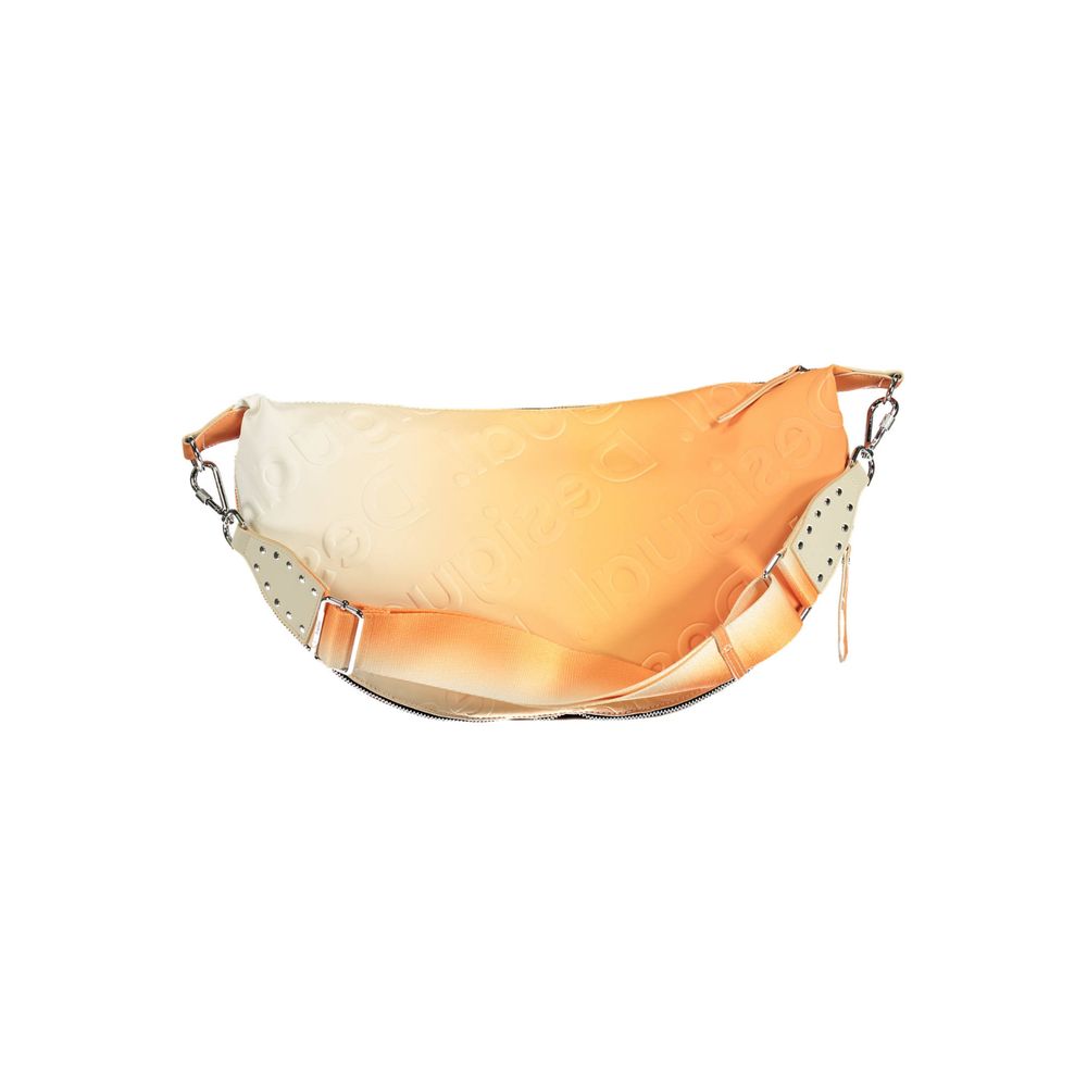 Desigual Orange Polyethylene Handbag: A Bold Accessory for Every Occasion