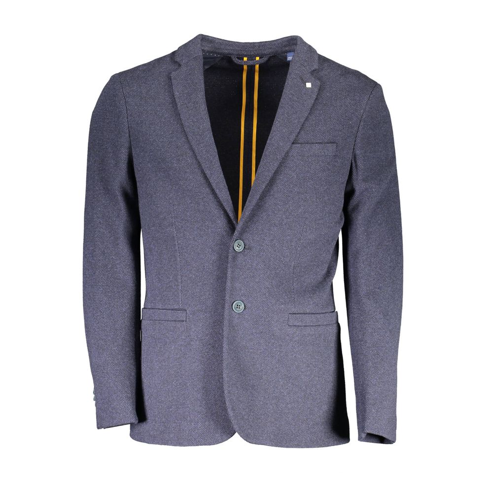 Gant Blue Cotton Jacket - Timeless Classic Style