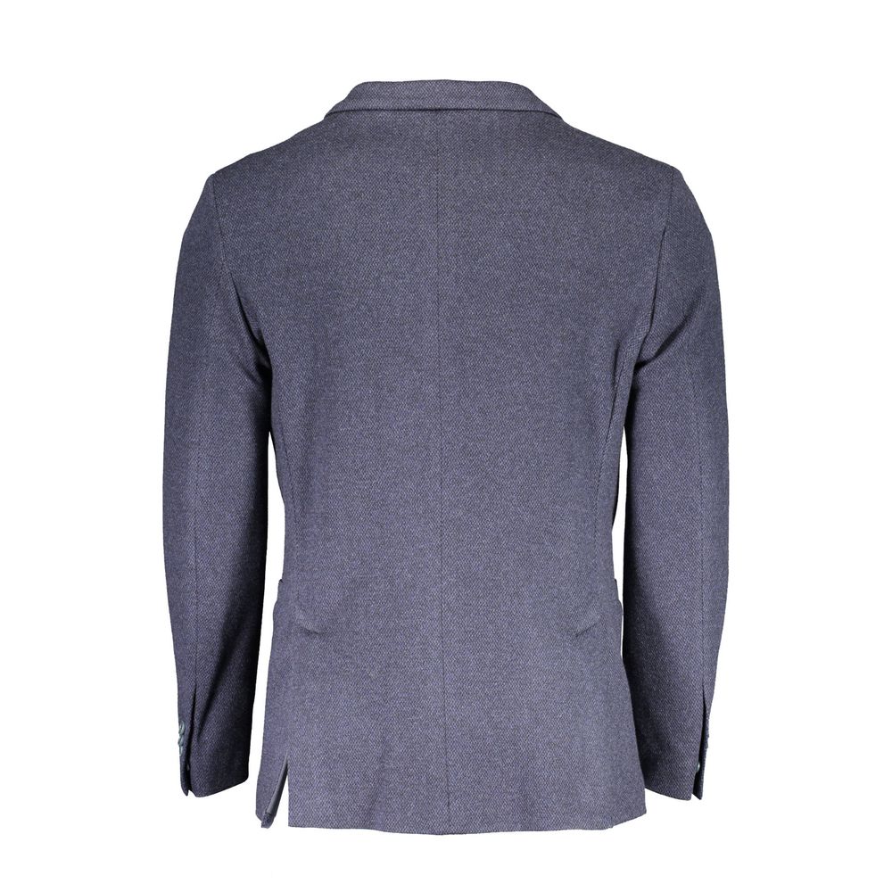 Gant Blue Cotton Jacket - Timeless Classic Style