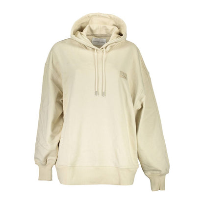 Calvin Klein Beige Cotton Hoodie