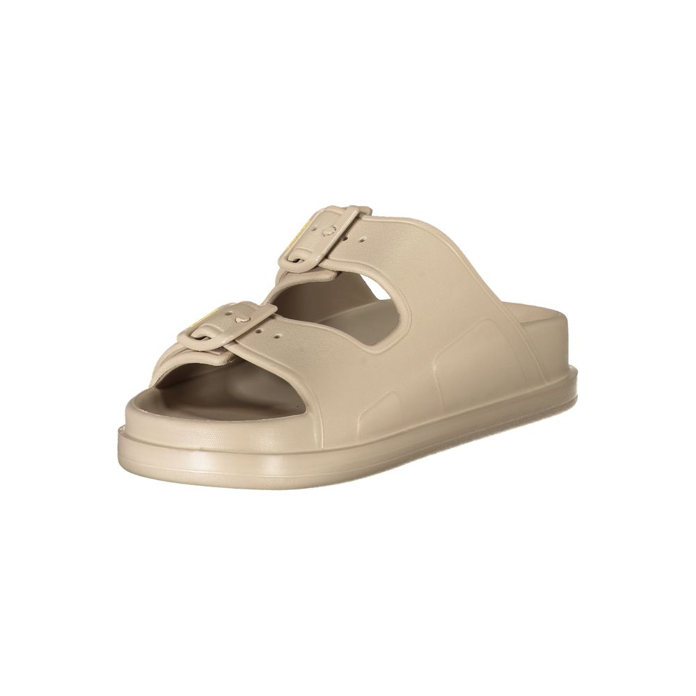 Blauer Beige Polyethylene Sandal with Adjustable Buckles