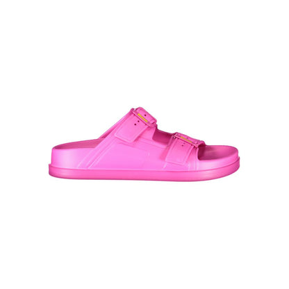 Blauer Pink Polyethylene Sandal with Adjustable Buckles