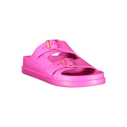 Blauer Pink Polyethylene Sandal with Adjustable Buckles