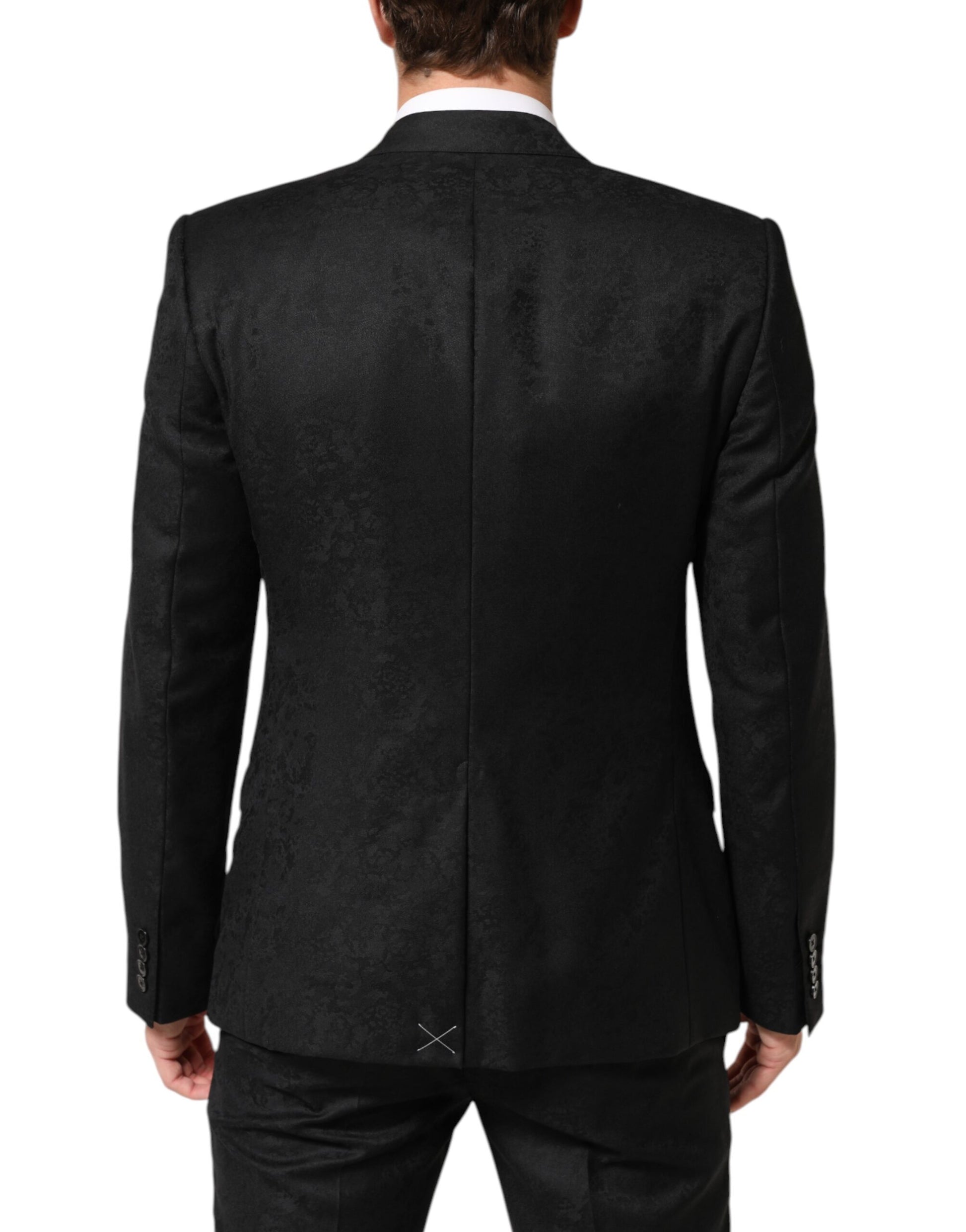 Dolce & Gabbana Black MARTINI 2 Buttons 3 Piece Suit