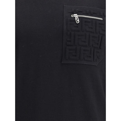 Fendi Virgin Wool Sweater with Pocket