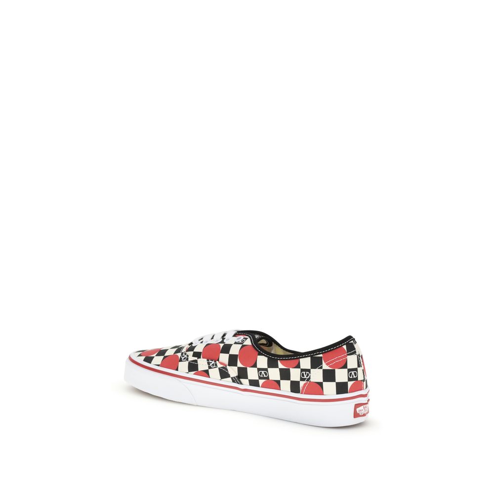 Valentino Garavani x Vans Checkerboard & Polka Print Sneakers