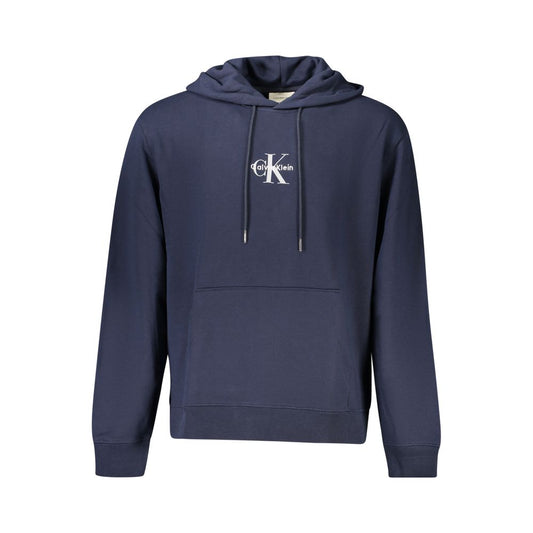 Calvin Klein Blue Cotton Sweatshirt
