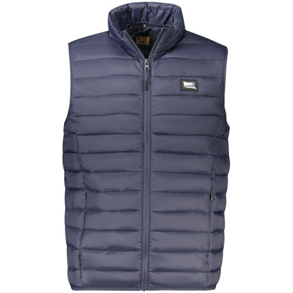 Cavalli Class Blue Polyester Jacket & Coat