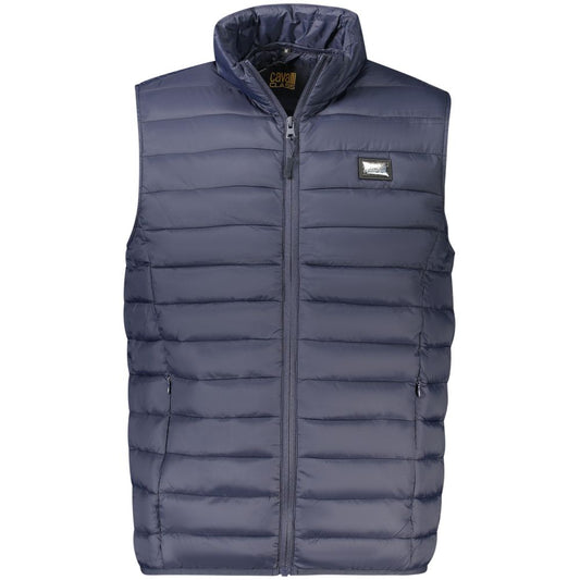 Cavalli Class Blue Polyester Jacket & Coat