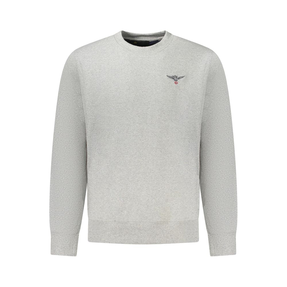 Accademia Militare Gray Cotton Men's Sweater