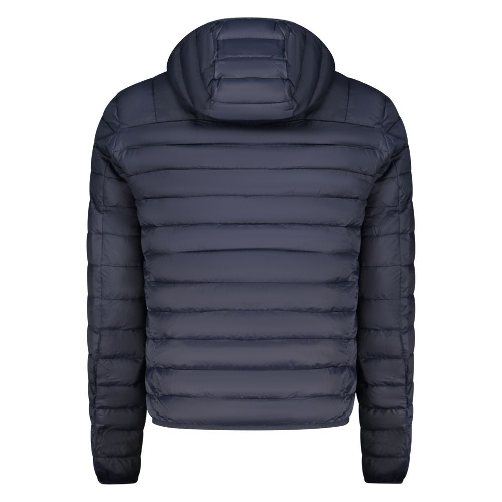 Cavalli Class Blue Polyester Padded Jacket for Men