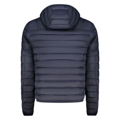 Cavalli Class Blue Polyester Padded Jacket for Men
