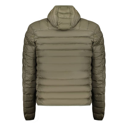 Cavalli Class Green Polyester Jackets & Coat