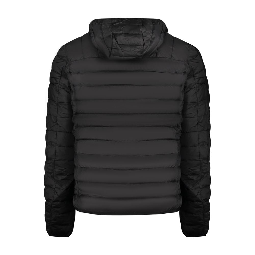 Cavalli Class Black Polyester Padded Jacket for Men