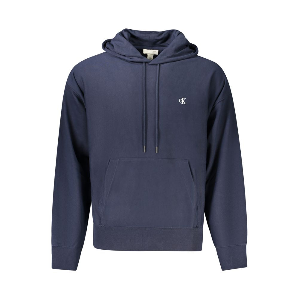 Calvin Klein Blue Cotton Sweatshirt