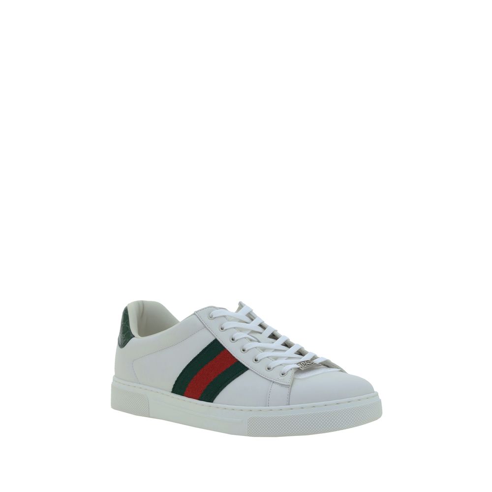 Gucci Leather Sneakers: A Fusion of Elegance and Comfort