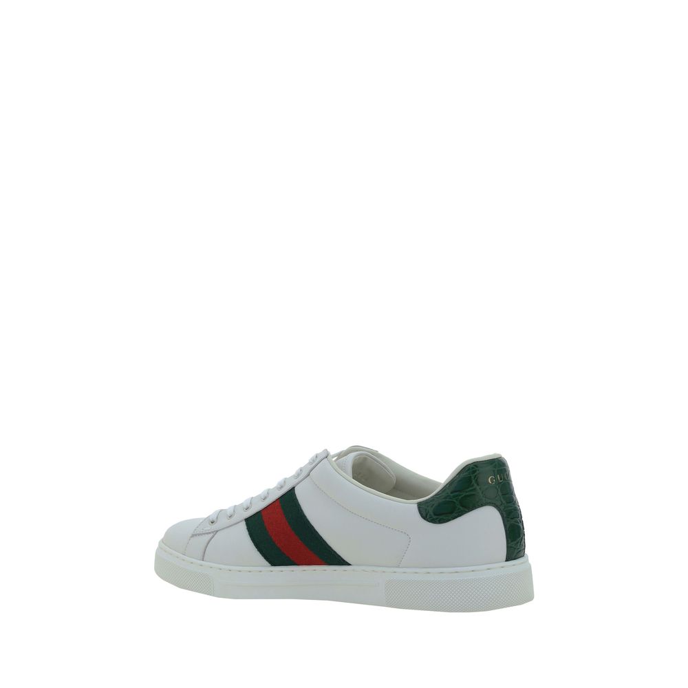 Gucci Leather Sneakers: A Fusion of Elegance and Comfort