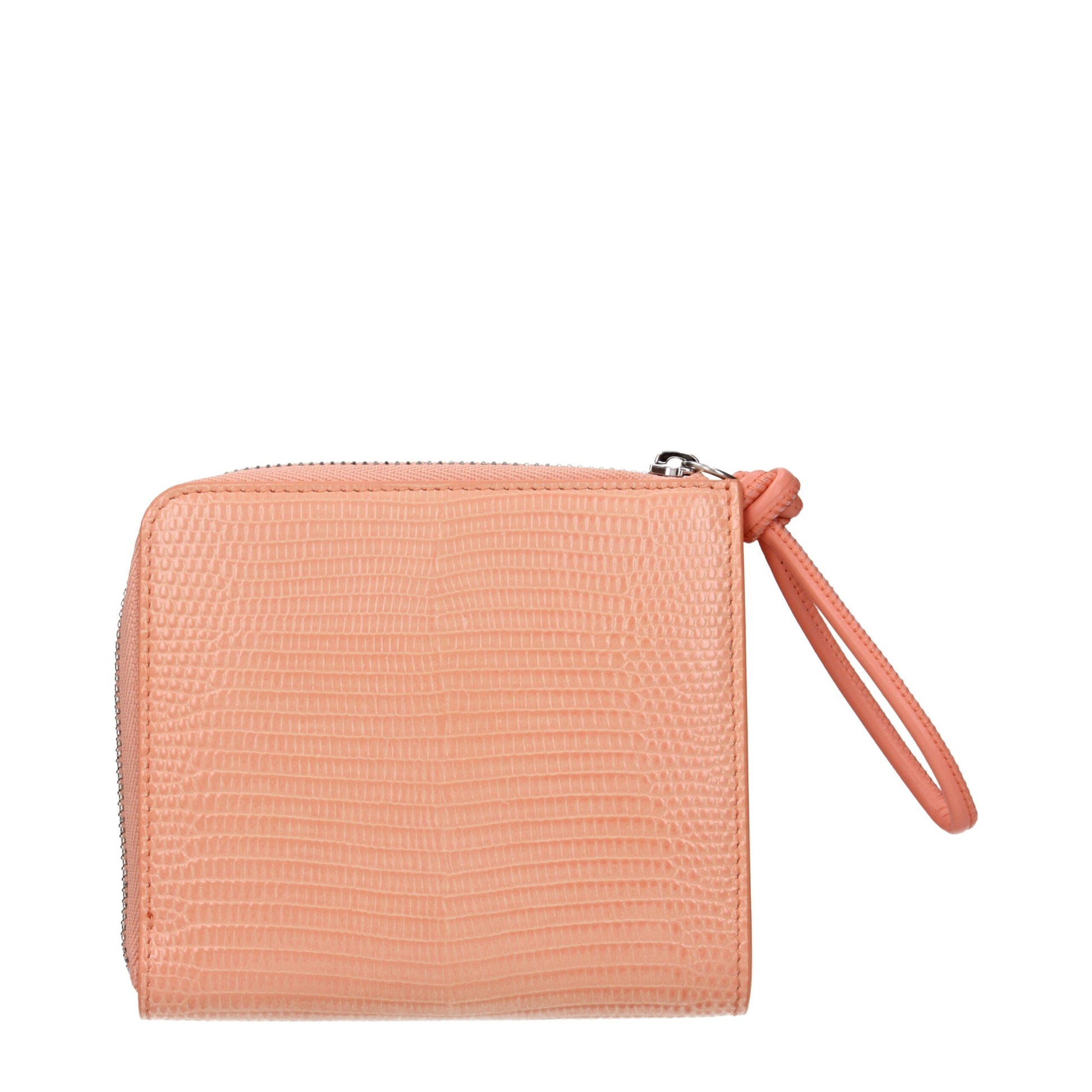 Jil Sander Pink Leather Coin Purse