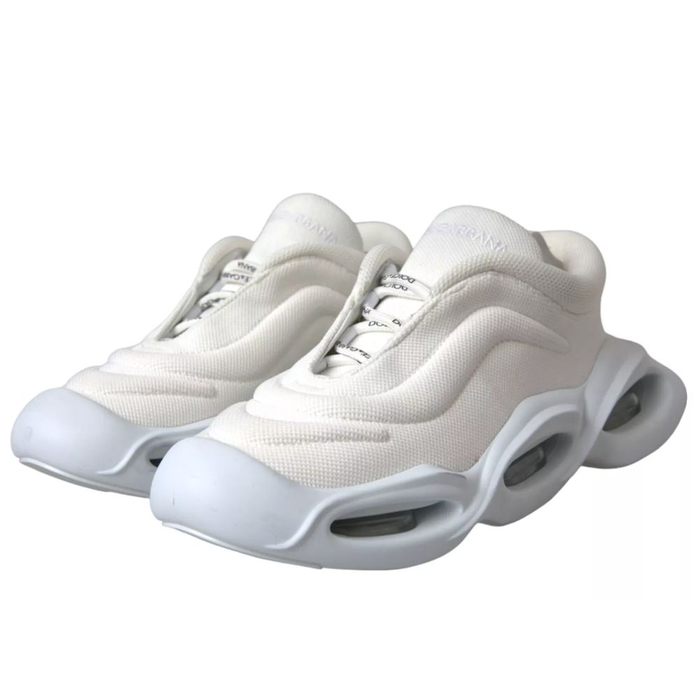 Dolce & Gabbana White Wave Sneakers for Women