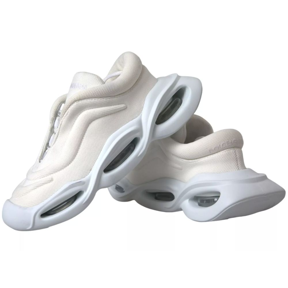 Dolce & Gabbana White Wave Sneakers for Women