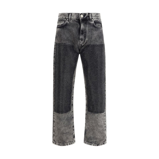 PINKO Five-Pocket Jeans with Mini Studs