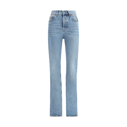 Saint Laurent 90s-Inspired Slim-Fit Jeans in Denim
