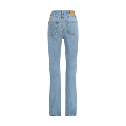 Saint Laurent 90s-Inspired Slim-Fit Jeans in Denim