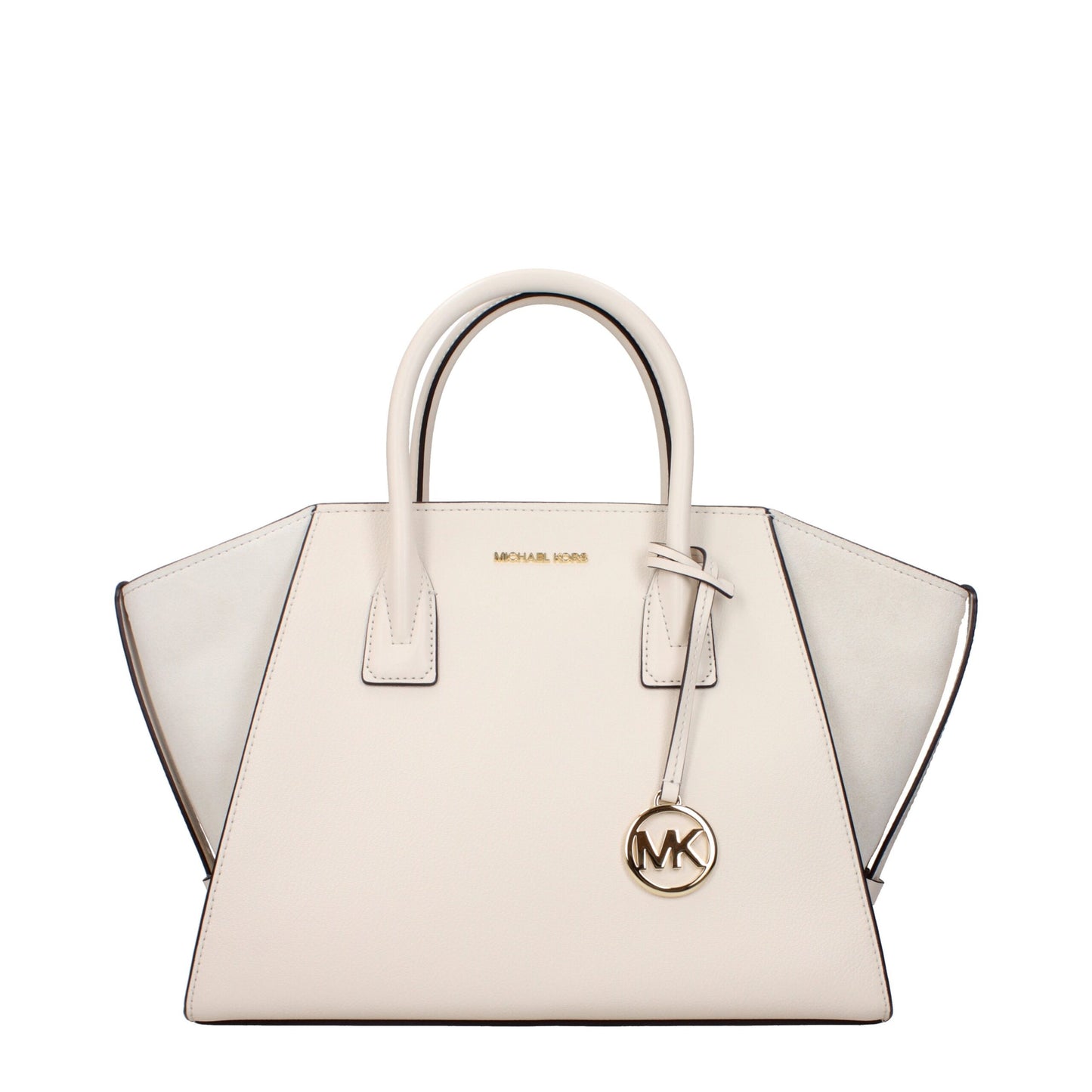 Michael Kors Beige Leather Handbag - Effortless Elegance
