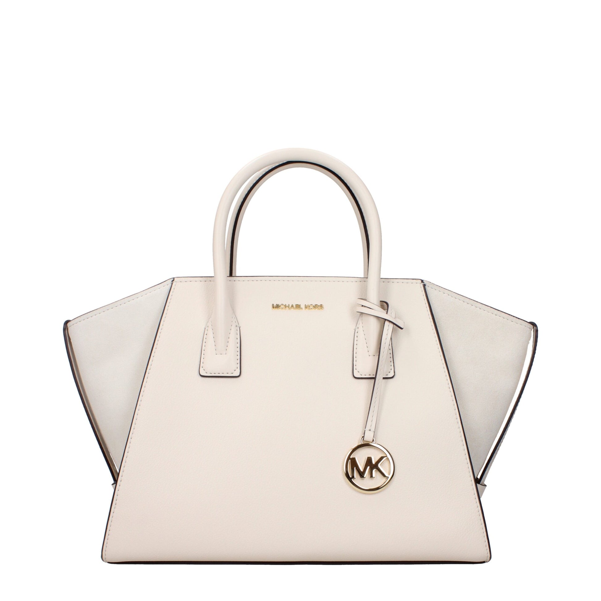 Michael Kors Beige Leather Handbag - Effortless Elegance