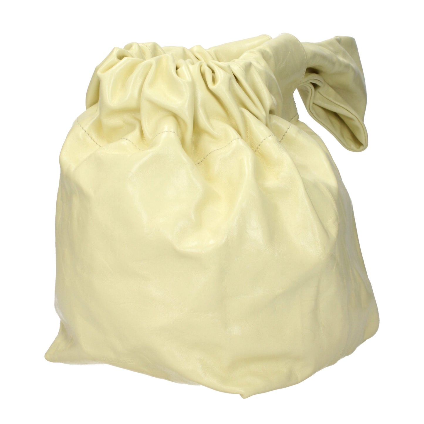 Jil Sander Yellow Leather Handbag - Vintage Elegance Redefined