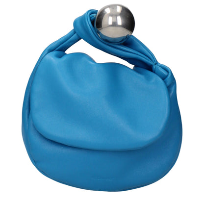 Jil Sander Blue Leather Handbag - Elegant Minimalism Redefined