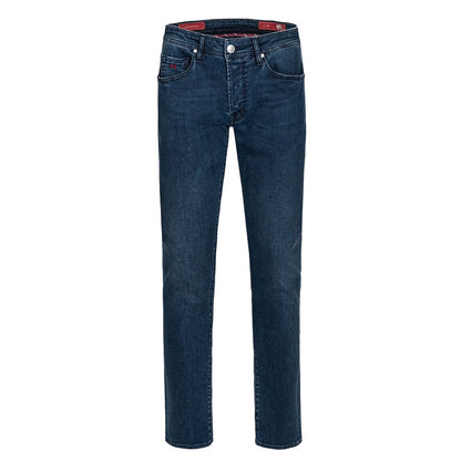 Tramarossa Blue Cotton Jeans Denim - Slim Fit & Super-Stretch Design