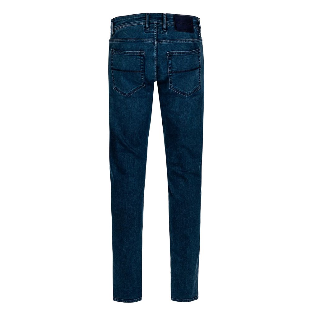 Tramarossa Blue Cotton Jeans Denim - Slim Fit & Super-Stretch Design