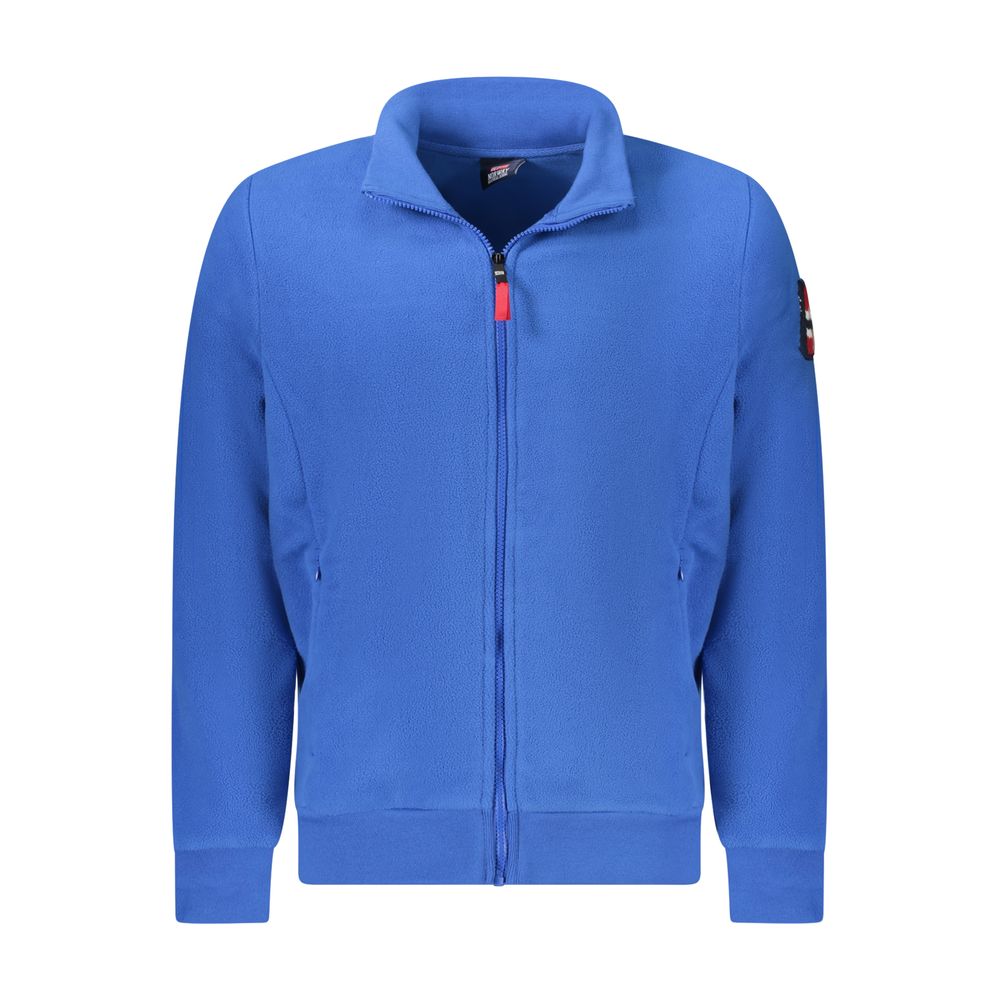 Norway 1963 Blue Polyester Men Sweater